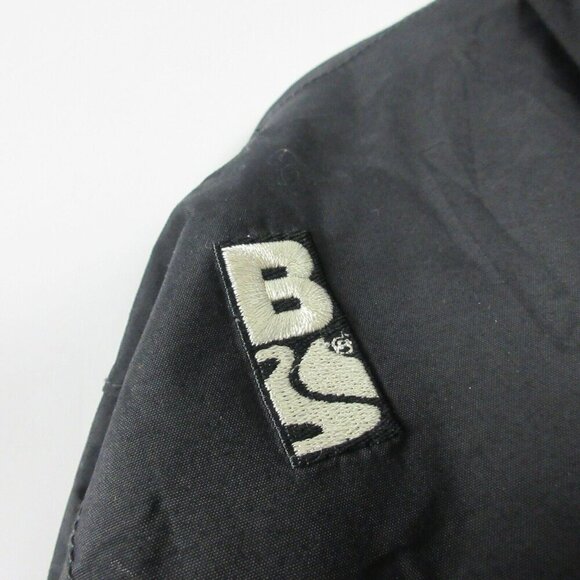 Bonfire Snowboarding Co Hooded Jacket Men's XL Black Nylon Ski Winter Coat 1174 - Picture 10 of 16